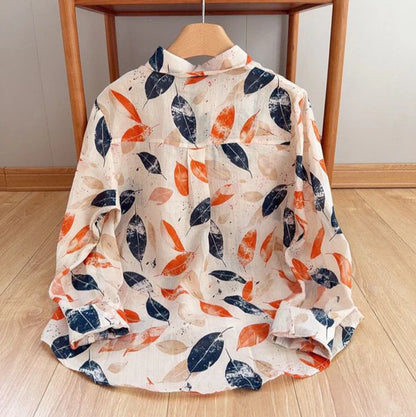 Pure Cotton Printed Casual Shirt – Full Sleeves