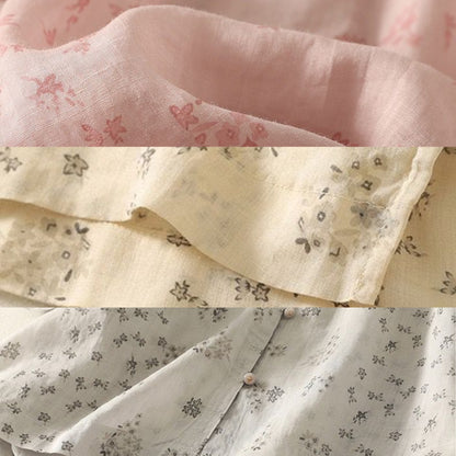 Pure Cotton Floral Printed Casual Wear Top