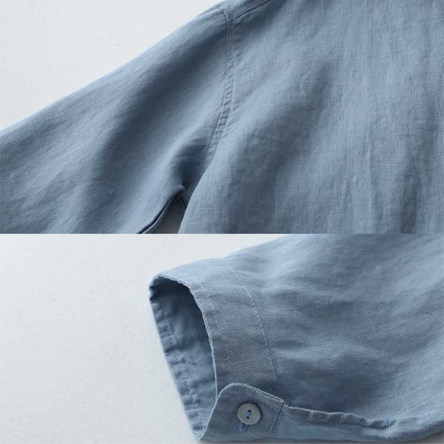 Pure Cotton Plain Shirt With Pocket For Women